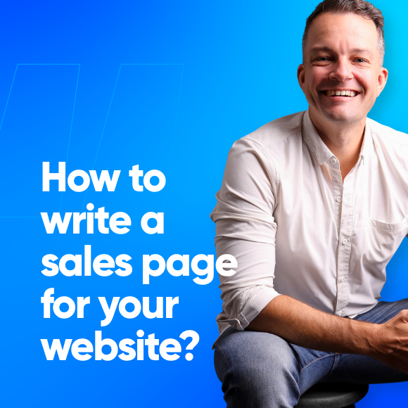 How to write a sales page for your website?