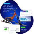 Search Engine Optimization service with proof of ranking and traffic