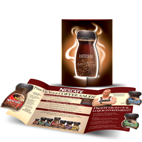 Nestlé Nescafé Brochure Design by Scott Luscombe